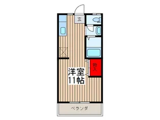 さくらハウス諏訪No.2【2階】の間取り