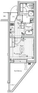メイクスアート桜木町【5階】の間取り