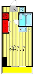 ドミール柏【9階】の間取り