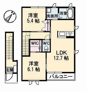 ShionII A棟【2階】の間取り