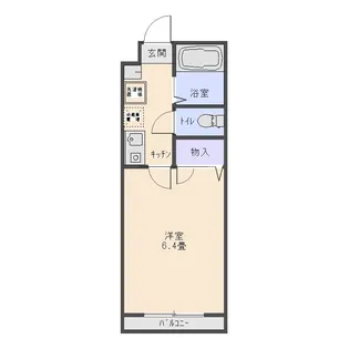 セラドン・グレイ【3階】の間取り