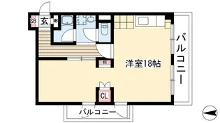 エトワール宝が丘【3階】の間取り