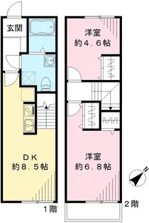 パインホーム【1階】の間取り
