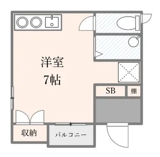 ベルエトワール【1階】の間取り