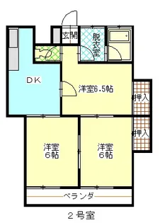 さくらハイツ【1階】の間取り