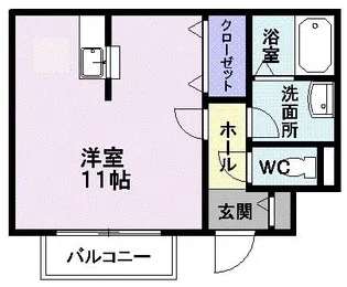 コータ・コートM【1階】の間取り
