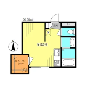 アート富士【3階】の間取り