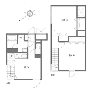 リーガランド恵比寿の間取り