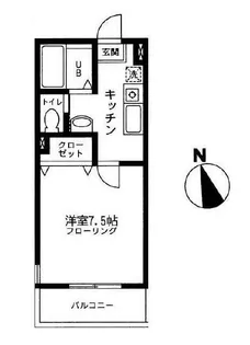 クレールY.C【2階】の間取り