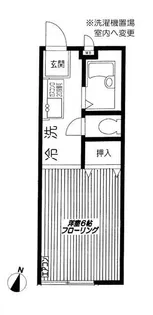 若井ハイツ【1階】の間取り