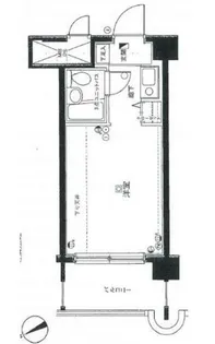 ライオンズステーションプラザ磯子【9階】の間取り