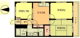 高橋ビル【3階】の間取り