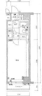 横浜平沼ダイカンプラザII【3階】の間取り
