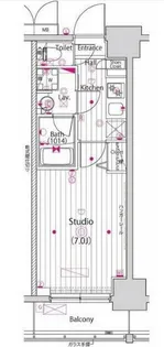 ガーラ横濱関内グランドステージ【3階】の間取り