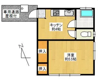 ちづる荘【1階】の間取り