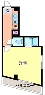 ヴィレッジKI馬橋【3階】の間取り