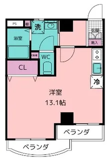 木村ビル【3階】の間取り