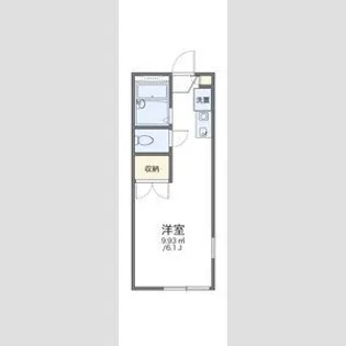 レオパレスパティオ【1階】の間取り