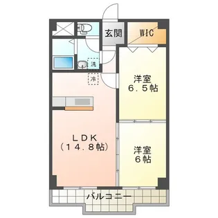 アバンハウスI【1階】の間取り