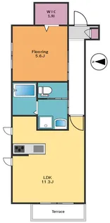 ロイヤルレジデンス豪徳寺【1階】の間取り