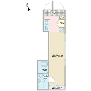 ティアラグレイス門前仲町【3階】の間取り