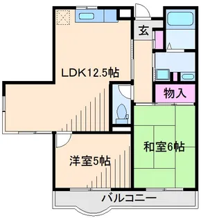ヴィラオアシス【2階】の間取り