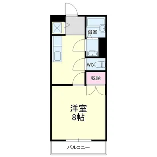 東海ホーム鴨江【4階】の間取り