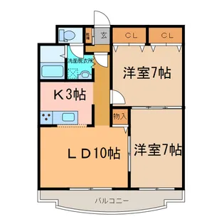 ブリッジ【1階】の間取り