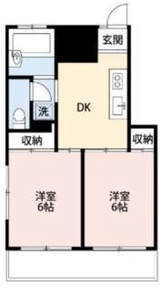 パールマンション【1階】の間取り