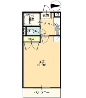 グランドゥール【2階】の間取り