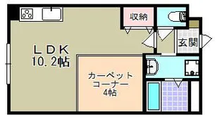 Hills Village【2階】の間取り