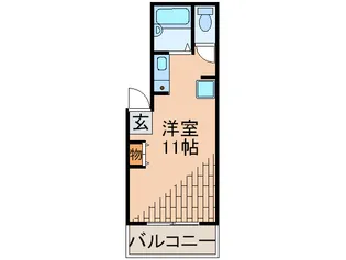 プログレス清川【1階】の間取り