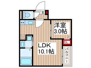 Jack unokiII【1階】の間取り