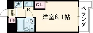 プロムナード三軒茶屋【4階】の間取り