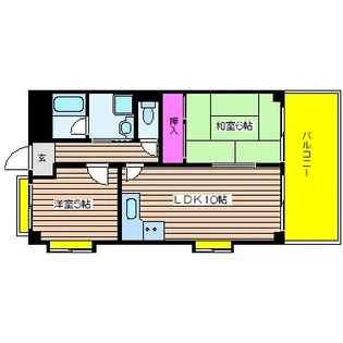ヒカリ21【9階】の間取り
