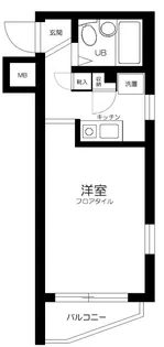 スカイコート本郷東大前【4階】の間取り