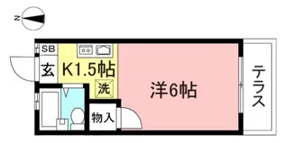 メゾン・ルミエール【1階】の間取り