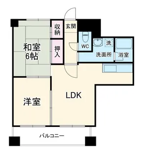 ナヴィール岩船【5階】の間取り