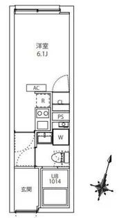 MAXIV CITY板橋区役所前【2階】の間取り
