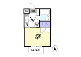 ハニーヒルズ【2階】の間取り