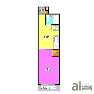 日神パレス狭山【3階】の間取り