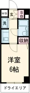 ミリオンコート三軒茶屋【1階】の間取り