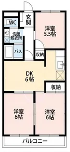 グランドール浦和I【2階】の間取り