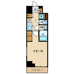 プレール・ドゥーク東陽町【4階】の間取り