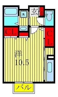 studio clair【1階】の間取り