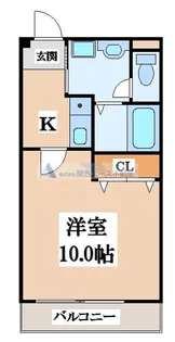プルメリアコート【1階】の間取り