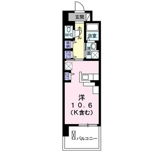シェーネ ベル・ウッド【6階】の間取り