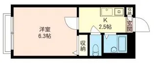 カーサベルデA【2階】の間取り