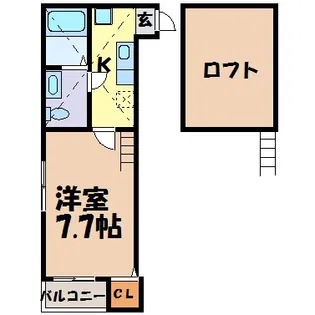 Merivale【1階】の間取り