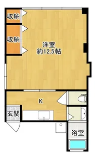 イノコシビル【4階】の間取り